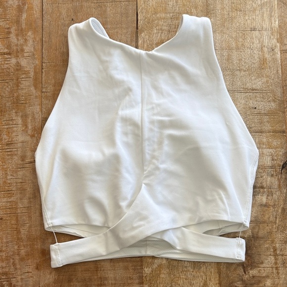 Athleta Tops - NWOT Athleta White Sports Bra Tank size XS